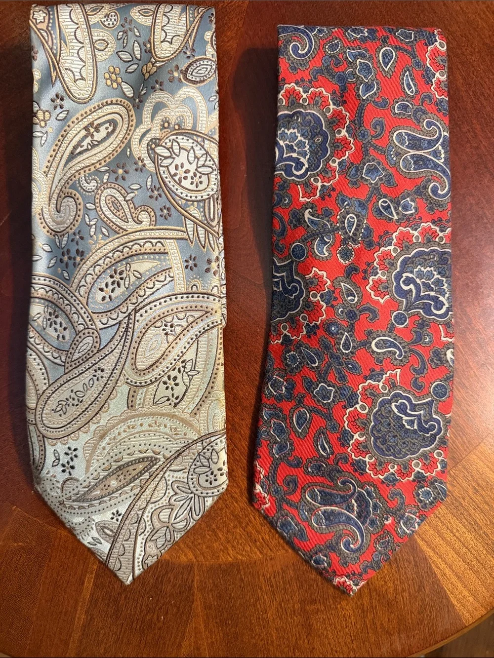 Paisley Silk Tie Set